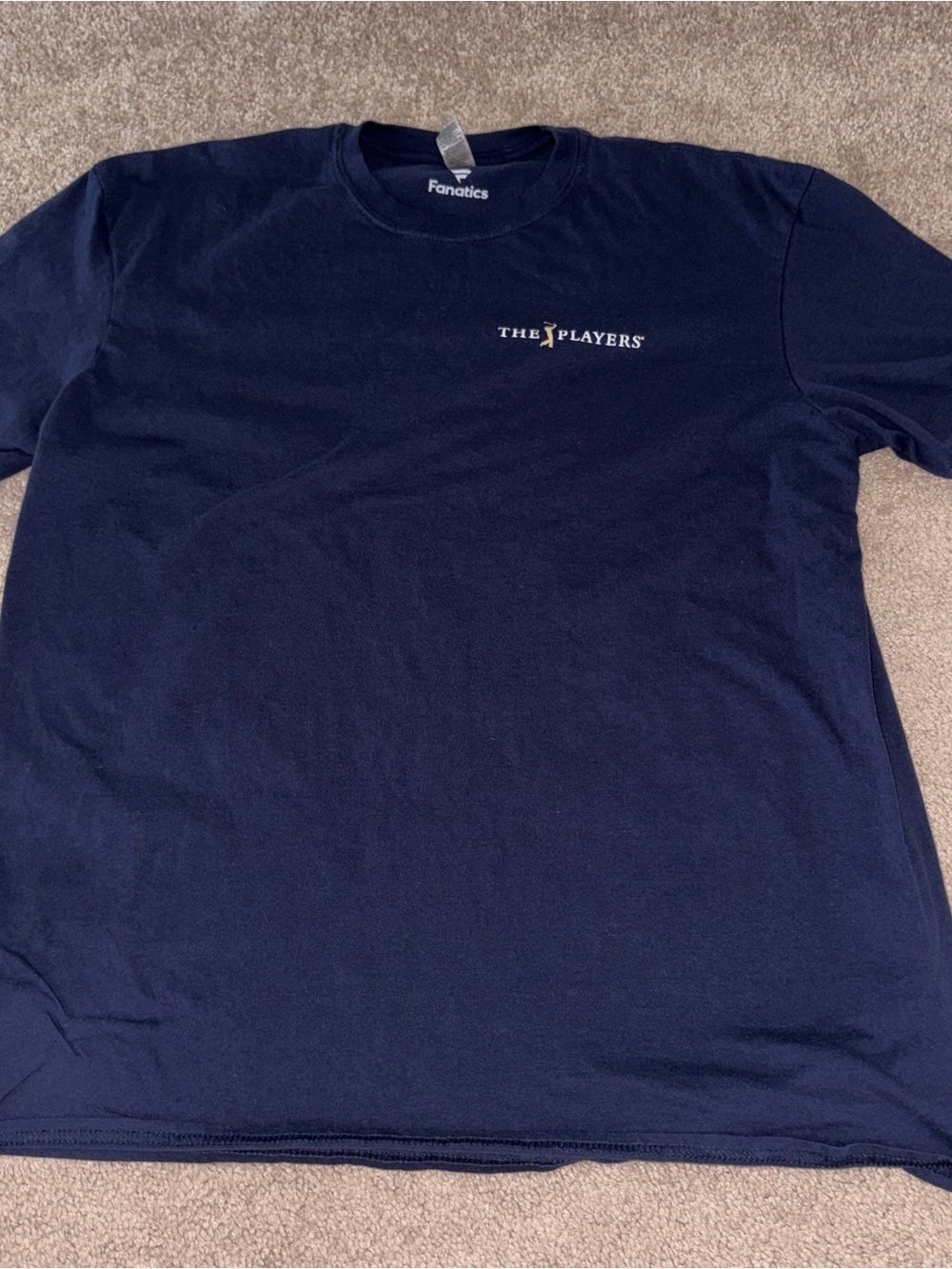 Men’s Fanatics Navy The Players Short Sleeve Tee Size: XL